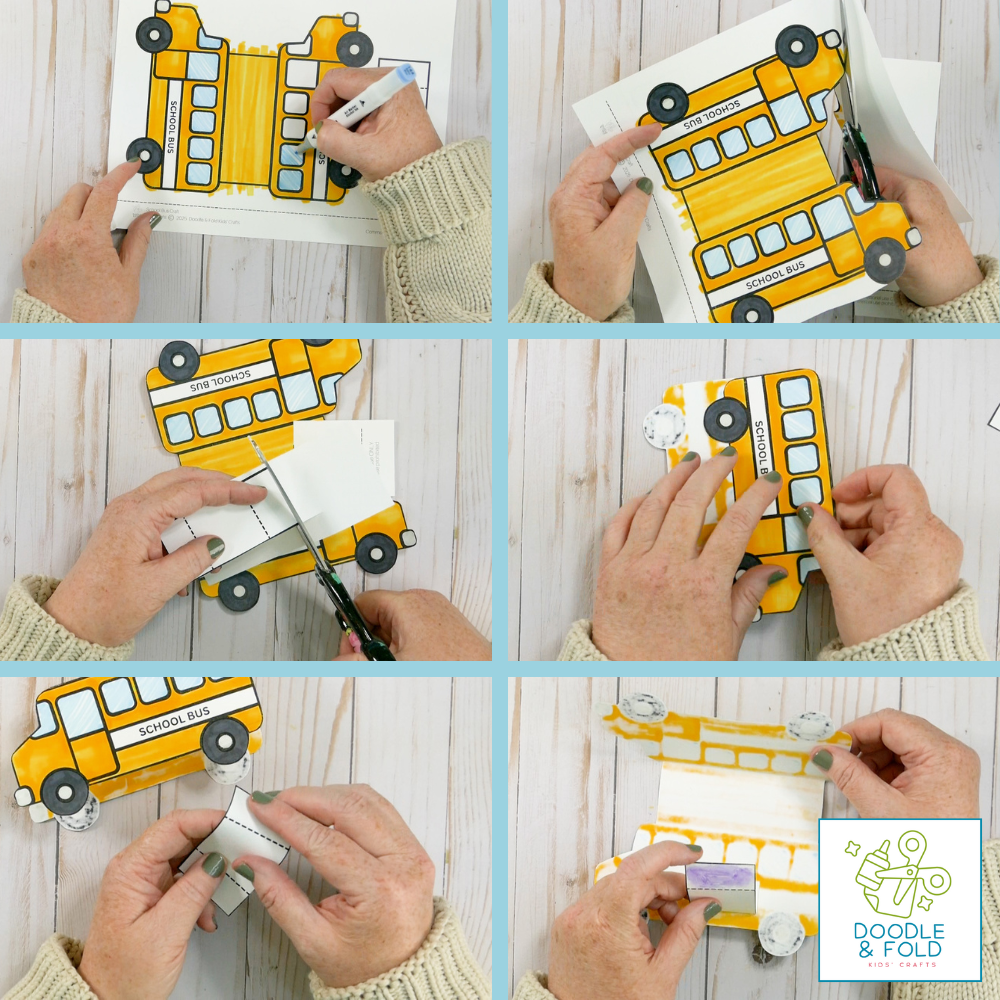 Standing School Bus Craft