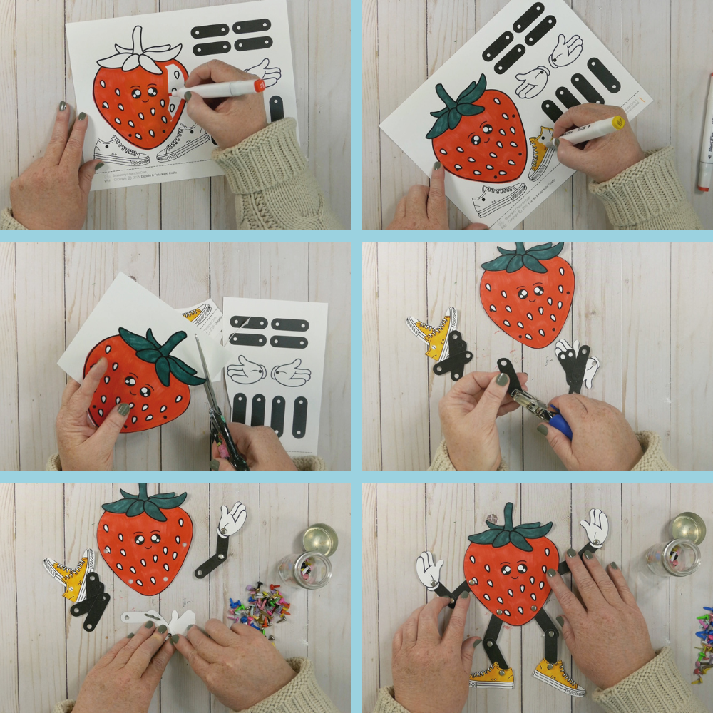 Fun Interactive Strawberry Puppet