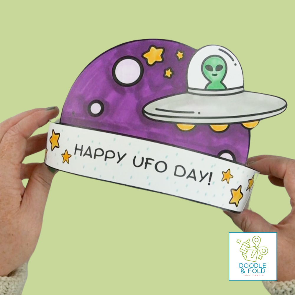 UFO Day Headbands (4 Designs)