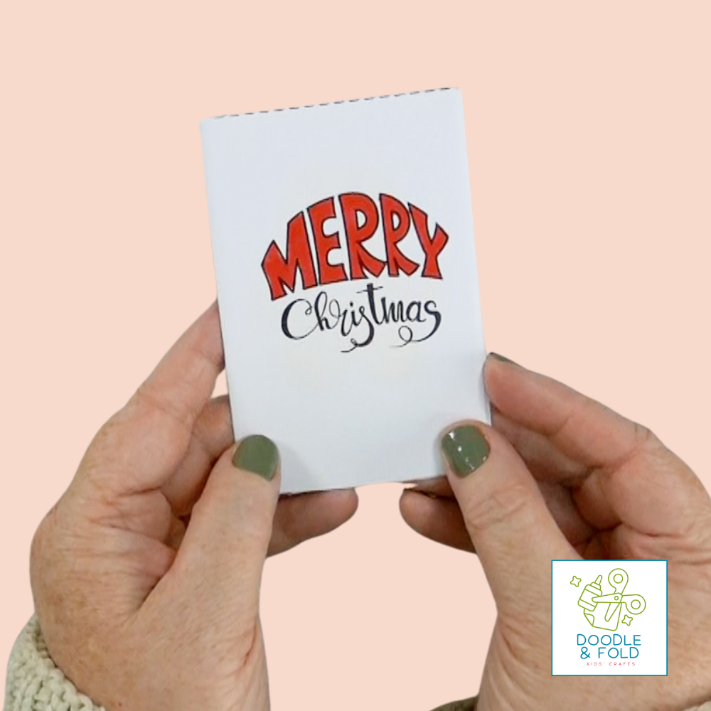 Fun Christmas Mini Coloring Books (3 Designs)