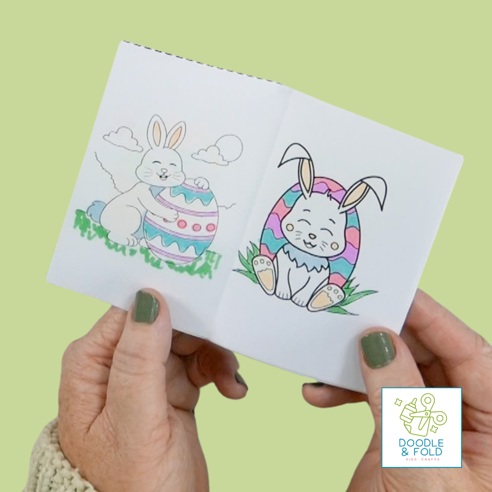 Ready to Color Easter Mini Books (3 Designes)