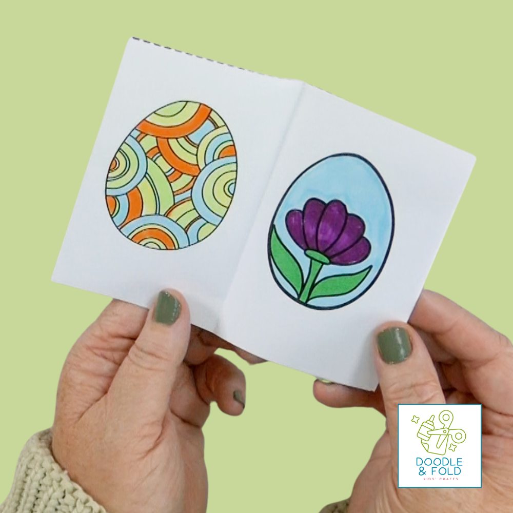 Ready to Color Easter Mini Books (3 Designes)