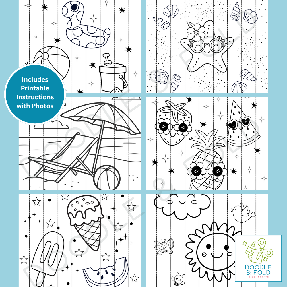 Summer Paper Lantern Printables (6 Designs)