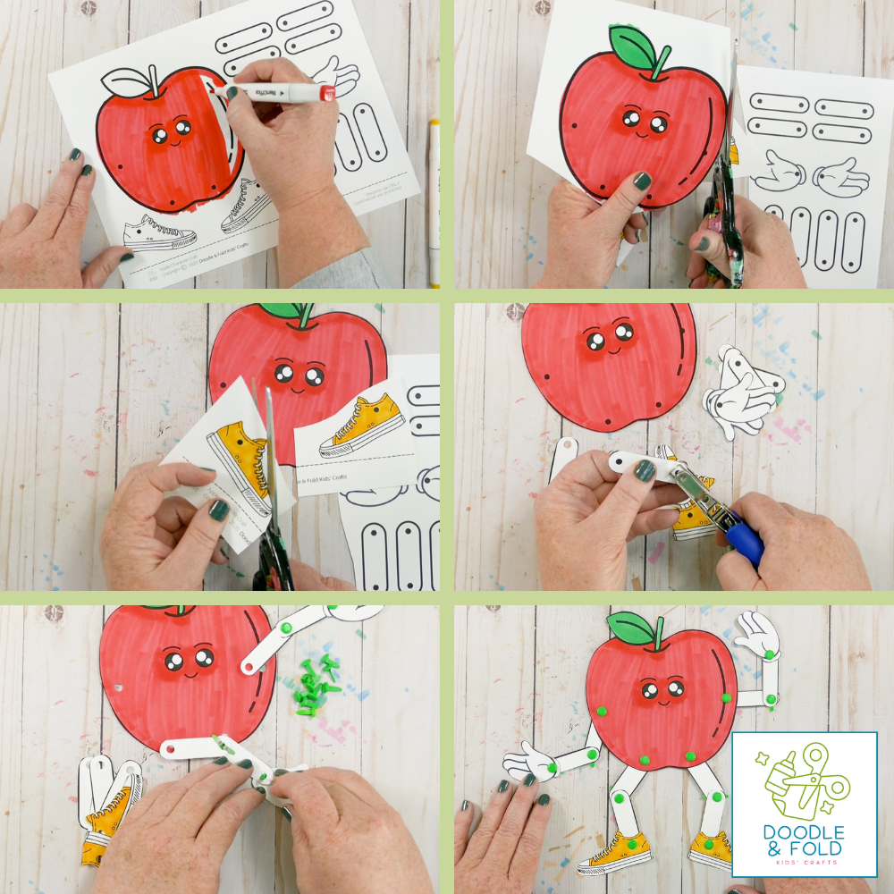 Articulated Apple Puppet