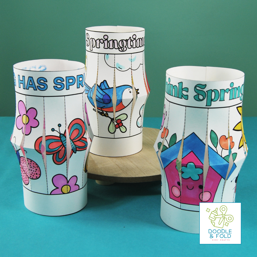 Spring Paper Lanterns (4 Designs)