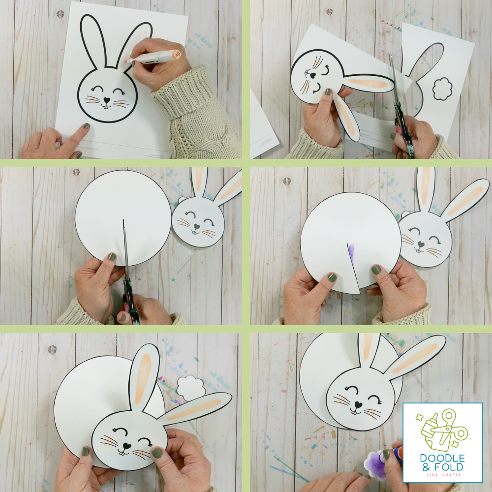 Adorable Sleeping Bunny Craft