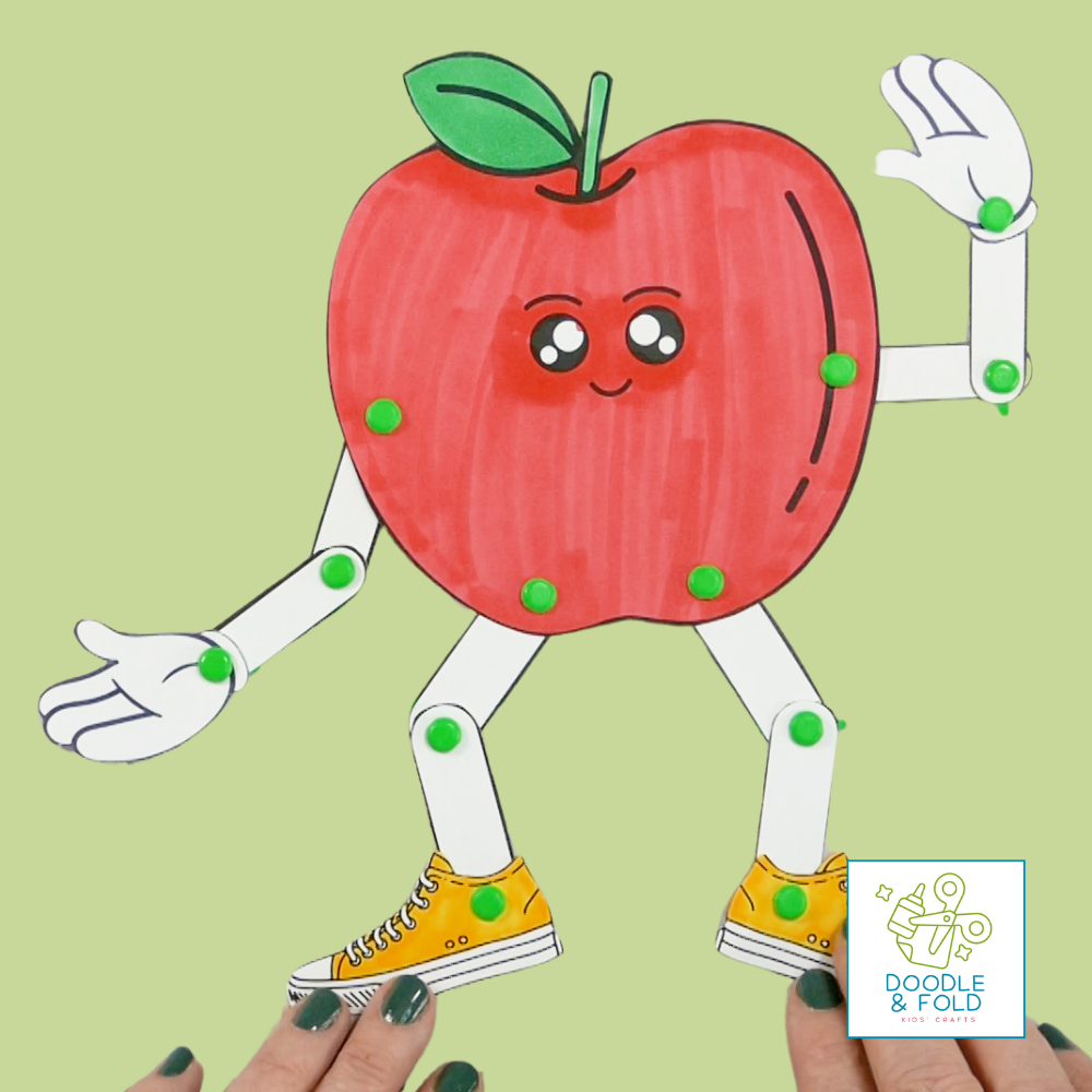 Articulated Apple Puppet