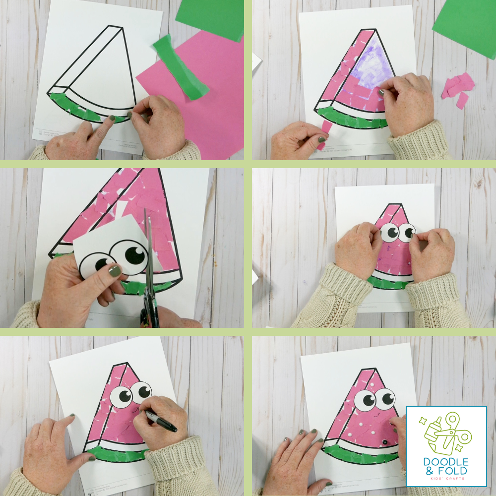 Summer Mosaic Crafts