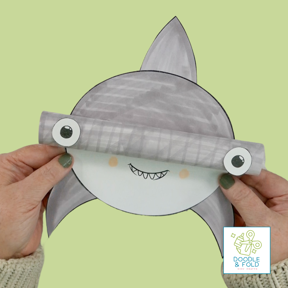 Cute Hammerhead Shark Craft for Kids