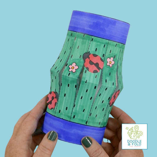 Bugs in the Grass Paper Lantern Craft