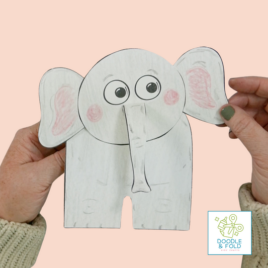 Interactive Standing Elephant Craft