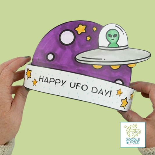 UFO Day Headbands (4 Designs)
