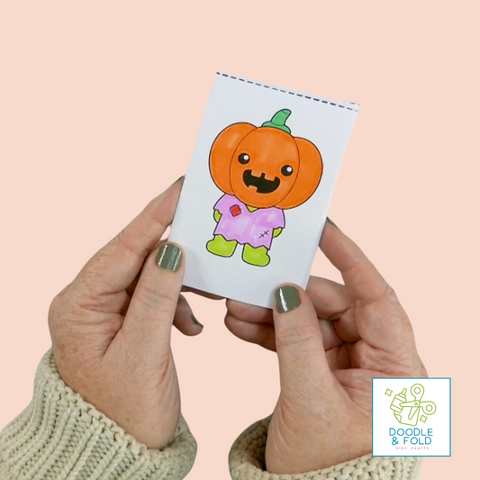 Halloween Mini Coloring Books