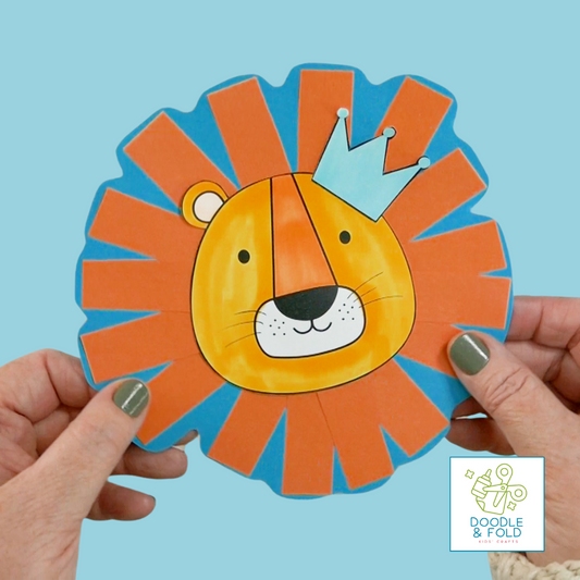 Easy Paper Lion Craft