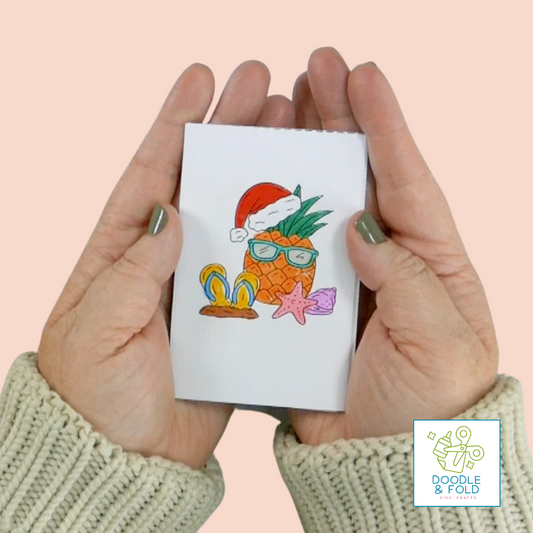 Fun Christmas in July Mini Coloring Books