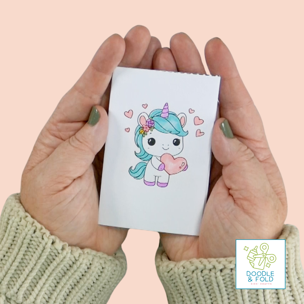 Unicorn Mini Coloring Books (2 Designs)