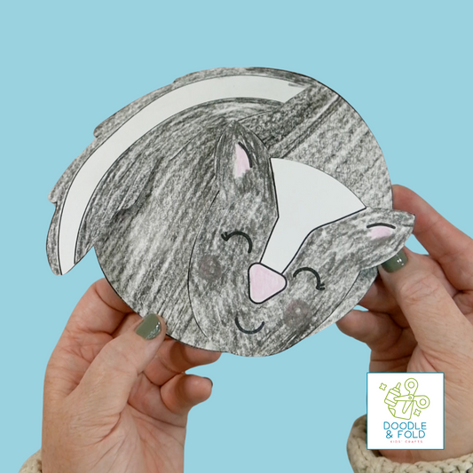 Sweet Sleeping Skunk Craft