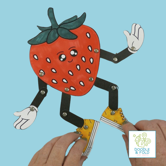 Fun Interactive Strawberry Puppet