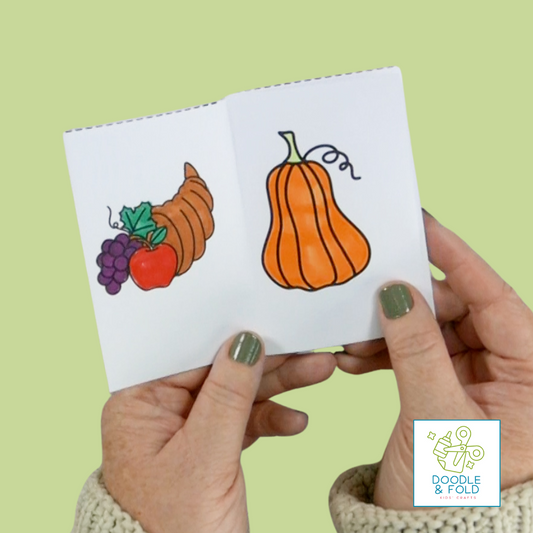Thanksgiving Mini Coloring Books (3 Designs)