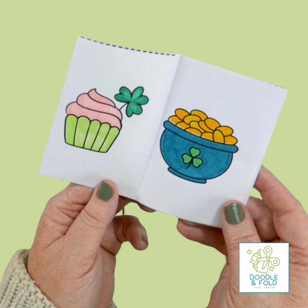St. Patrick's Day Mini Coloring Books (2 Designs)