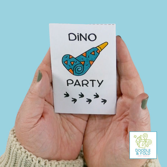 Dinosaur Mini Coloring Books