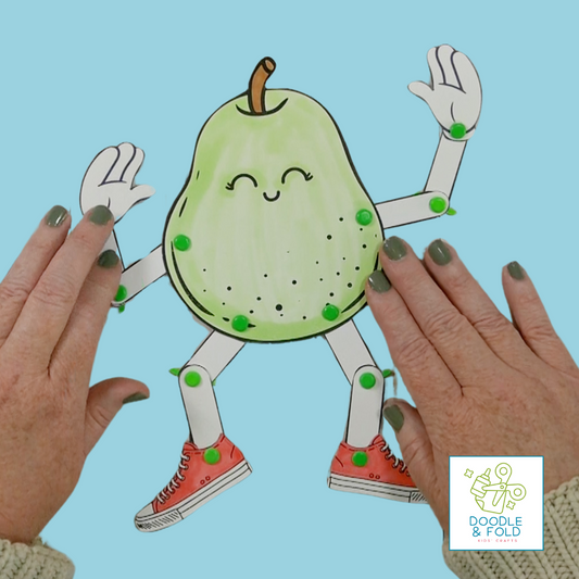 Sweet Pear Puppet Craft