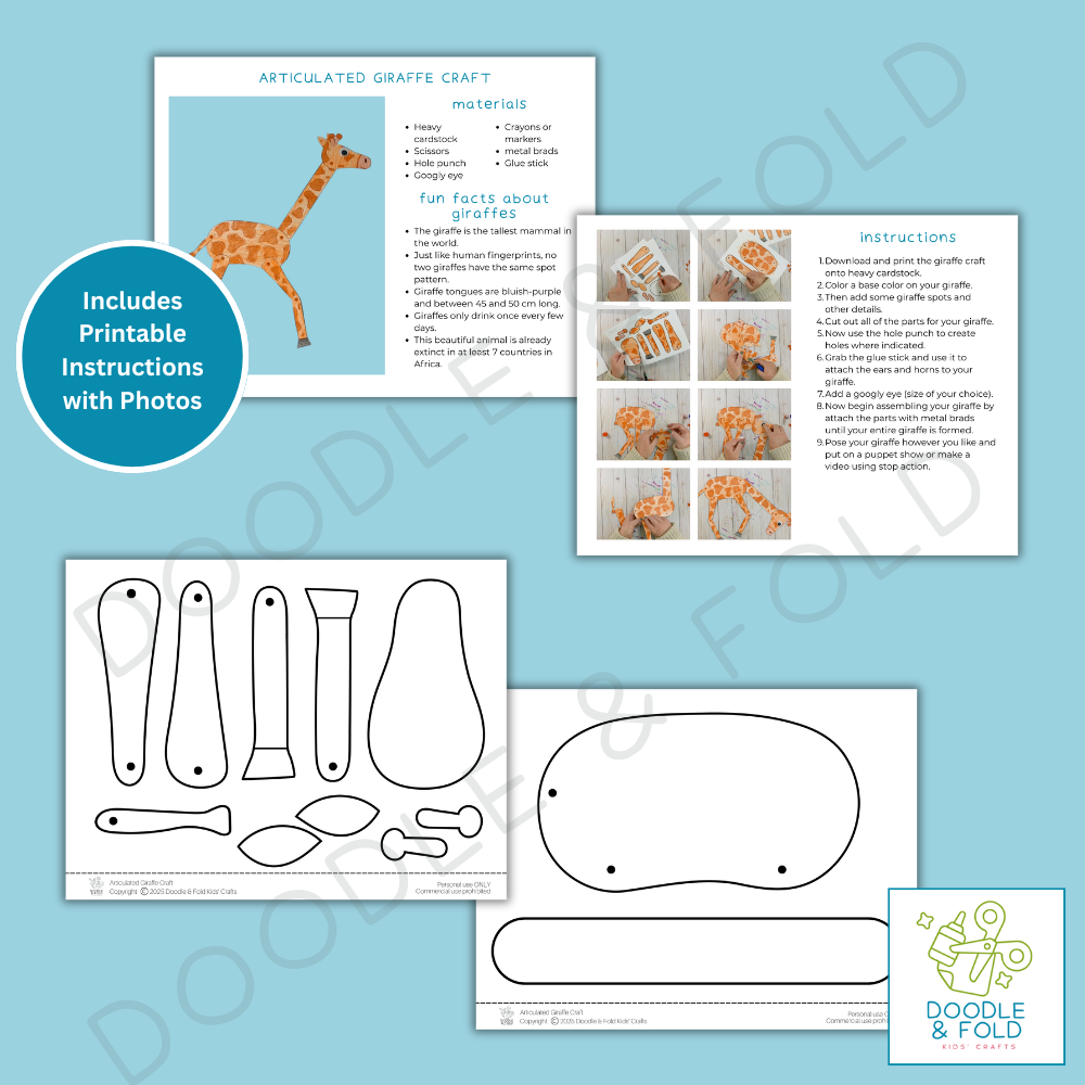 Moving Giraffe Craft