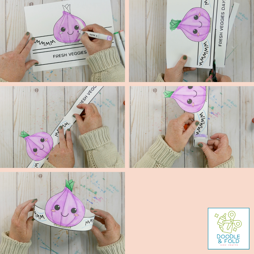 Fresh Veggies Day Headbands (6 Designs)