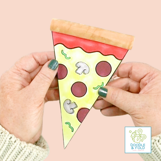 Paper Pizza Slice Craft Printable