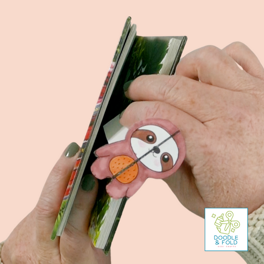 Printable Folding Bookmarks (5 Designs)