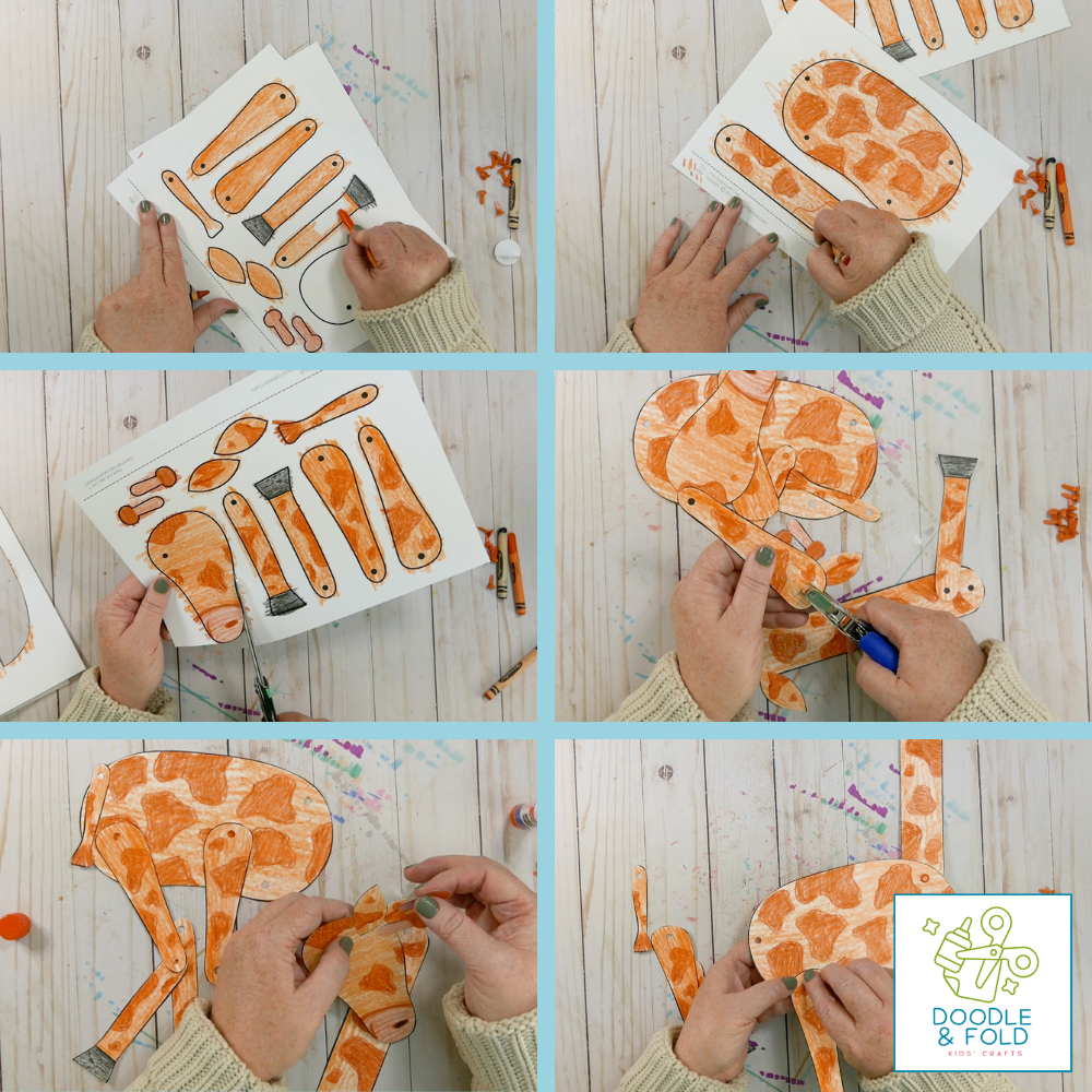 Moving Giraffe Craft