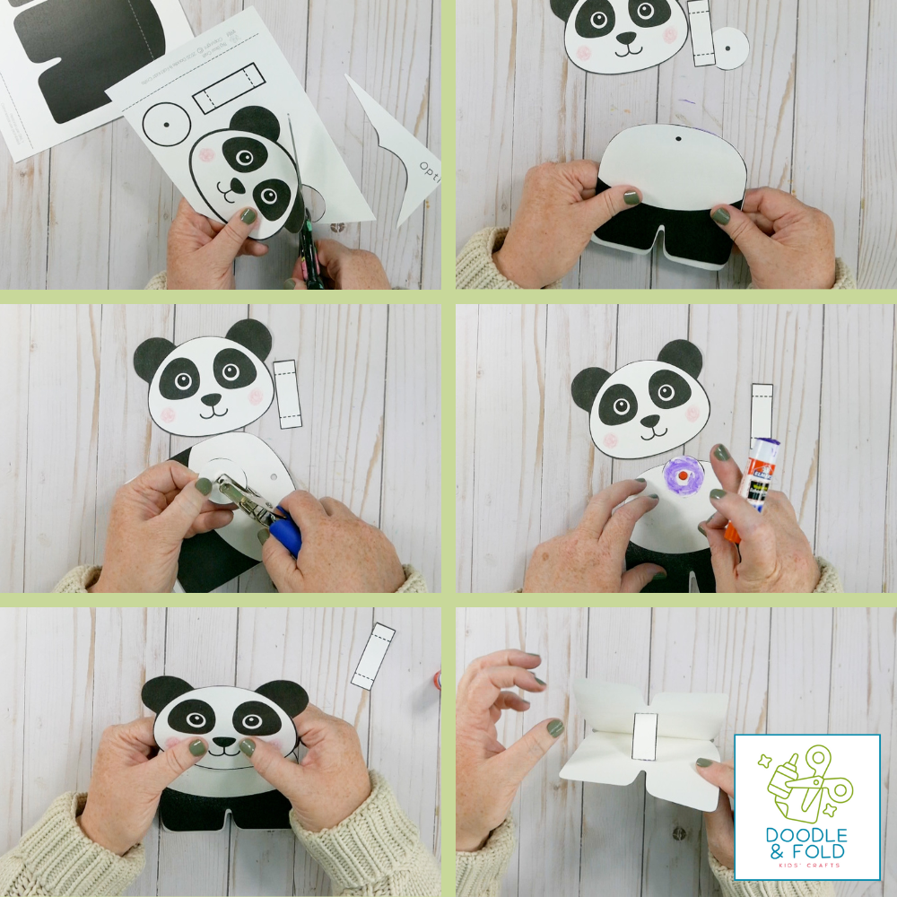 Interactive Standing Panda Craft