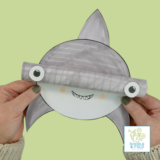 Cute Hammerhead Shark Craft for Kids