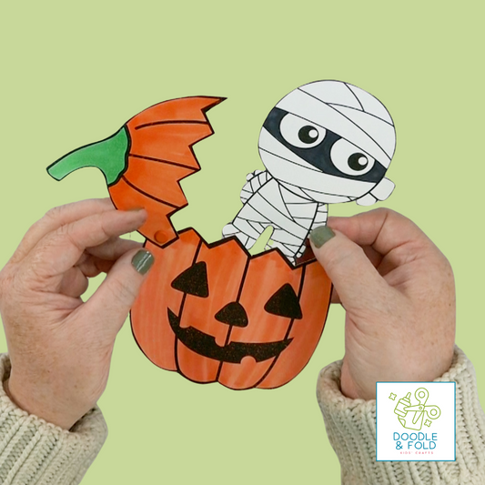 Fun Interactive Jack-o-lantern Halloween Crafts